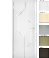 Межкомнатная дверь "ЭМАЛЬ" ПГ-15 (Цвет - Белый; Ваниль; Грэй; Капучино; Графит), фото 1