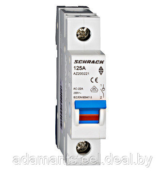 AZ 1p 125A, Выключатель-разъединитель Isolator - фото 1 - id-p138609771