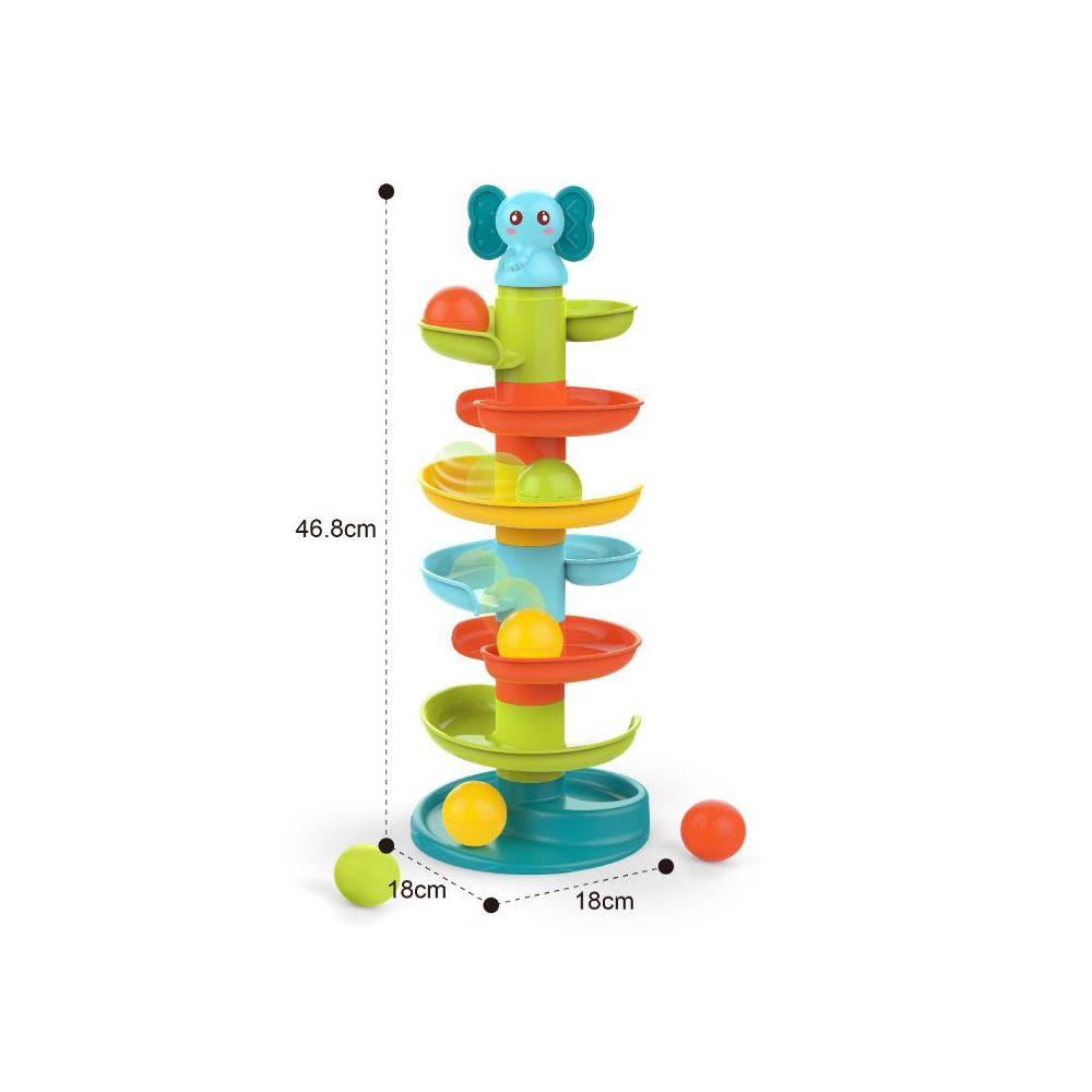 Развивающая башня с шариками игрушка - Roll Ball, Huanger HE0293 маленькая мд - фото 2 - id-p158107604