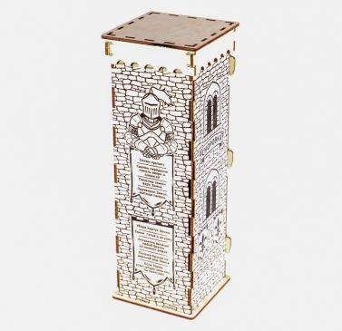 Башня Замок Деревянная игра