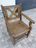 Кресло садовое из массива сосны "Прованс Премиум", фото 1