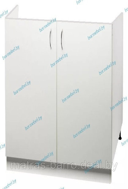 Шкаф-тумба кухонный под мойку 500 мм на 2 двери (ДСП дуб сонома) - фото 3 - id-p157181280