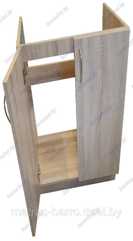 Шкаф-тумба кухонный под мойку 50 см на 2 двери венге - фото 3 - id-p158116955