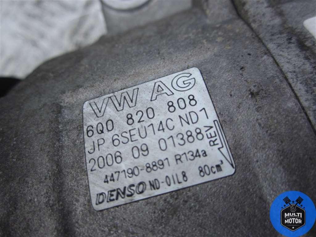 Компрессор кондиционера Volkswagen POLO 4 (2001-2009) 1.4 i BUD 2006 г. - фото 7 - id-p158120730