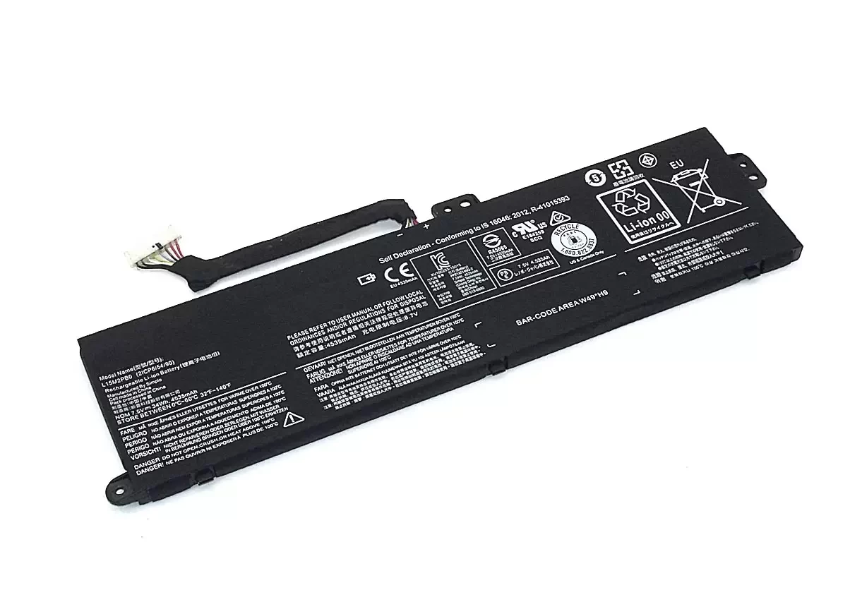 Аккумулятор (батарея) для ноутбука Lenovo ChromeBook 100S (L15L2PB0), 7.6В 4500мАч