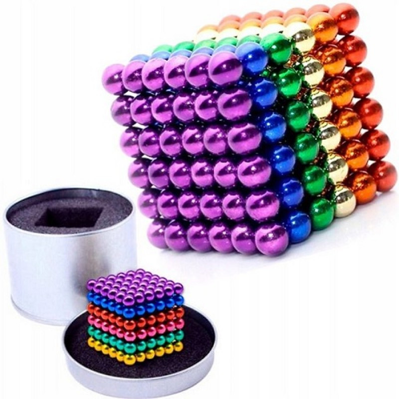 Магнитный неокуб радуга 8 цветов детская развивающая игрушка кубик головоломка пазл антистресс Neocube - фото 4 - id-p158129239