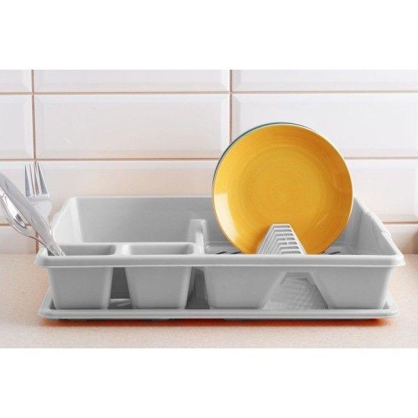 13401-119 серый Сушилка для посуды CURVER - фото 2 - id-p86971634