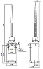 Выключатель концевой FTN135Z11, фото 2