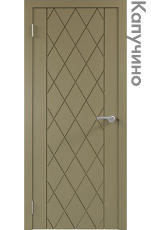 Межкомнатная дверь "ЭМАЛЬ" ПГ-22 (Цвет - Белый; Ваниль; Грэй; Капучино; Графит) - фото 4 - id-p158142035