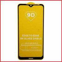 Защитное стекло Full-Screen для Nokia 6.2 / 7.2 черный (5D-9D с полной проклейкой)