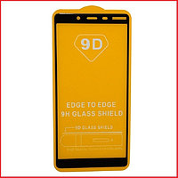 Защитное стекло Full-Screen для Nokia 1 Plus черный (5D-9D с полной проклейкой)