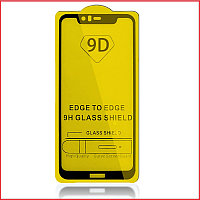 Защитное стекло Full-Screen для Nokia 5.1 Plus / 5.1+ 2018 черный (5D-9D с полной проклейкой)