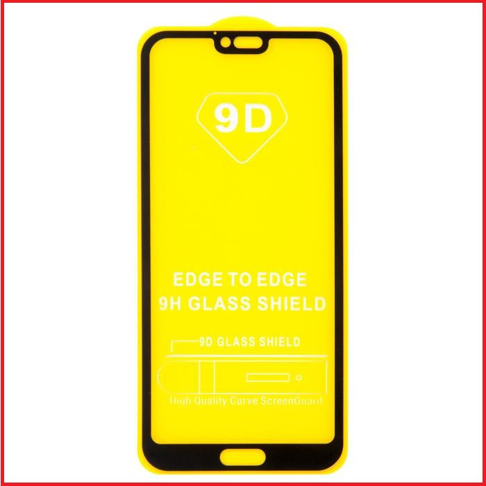 Защитное стекло Full-Screen для Huawei Honor 10 черный (5D-9D с полной проклейкой), фото 1