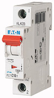 Eaton PL7 1P 10A, тип С, 10кА, 1М Автоматический выключатель