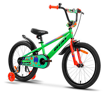 Велосипед детский Aist Pluto 18" зелёный