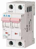 Eaton PL7 2P 2A, тип С, 10кА, 2М Автоматический выключатель