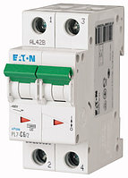 Eaton PL7 2P 6A, тип С, 10кА, 2М Автоматический выключатель