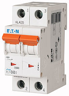 Eaton PL7 2P 63A, тип С, 10кА, 2М Автоматический выключатель