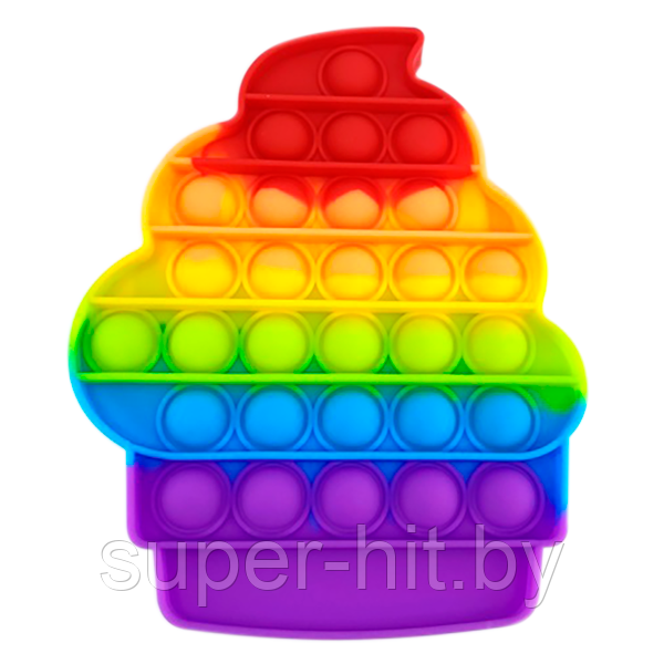 Поп ит (Pop it) разноцветный Мороженое - фото 1 - id-p158149040