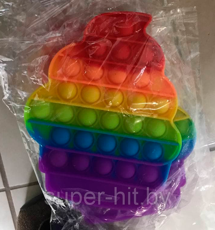 Поп ит (Pop it) разноцветный Мороженое - фото 5 - id-p158149040