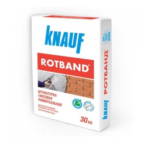 Штукатурка гипсовая "КНАУФ-Ротбанд" 30кг
