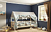 Кровать с надстройкой (кровать-домик) "Соня" Лаванда (3 варианта цвета) фабрика МебельГрад, фото 3