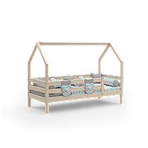 Кровать с надстройкой (кровать-домик) "Соня" Лаванда (3 варианта цвета) фабрика МебельГрад, фото 2