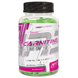 Жиросжигатели TREC NUTRITION L-Carnitine+Green Tea 90 капсул