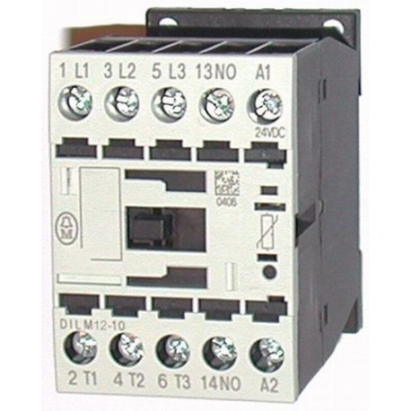 Контактор DILM12-01(230V50HZ,240V60HZ), 3P, 12A/(20A по AC-1), 5.5kW(400VAC), 230V50Hz/240V60Hz, 1NC - фото 1 - id-p158150358