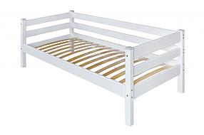 Кровать Соня с задней защитой вариант 2 (3 варианта цвета) фабрика МебельГрад