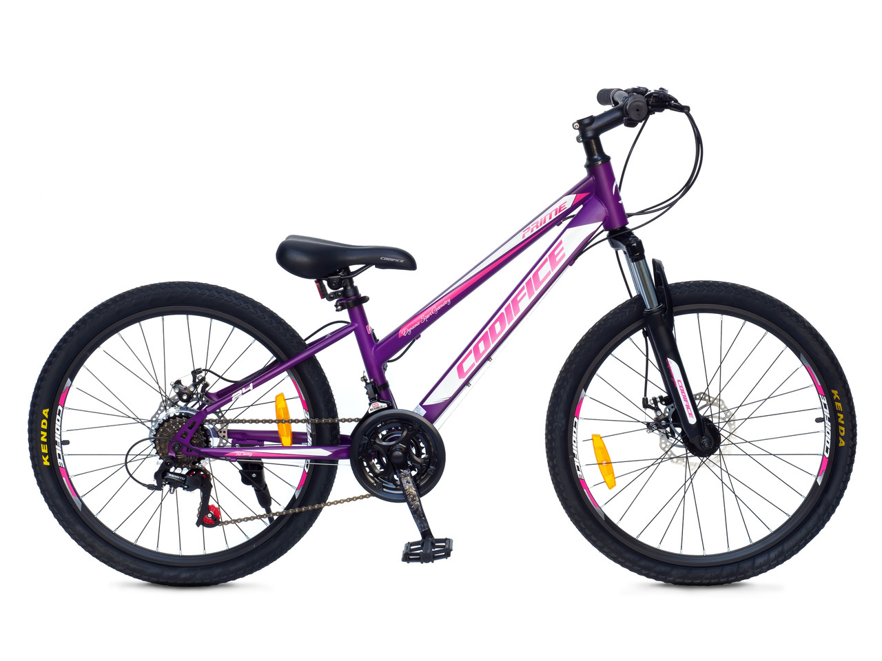 Велосипед CODIFICE PRIME 24'' фиолетово-белый 12 рама