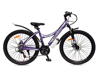 Велосипед GREENWAY 6930M 26'' фиолетово-белый 16 рама
