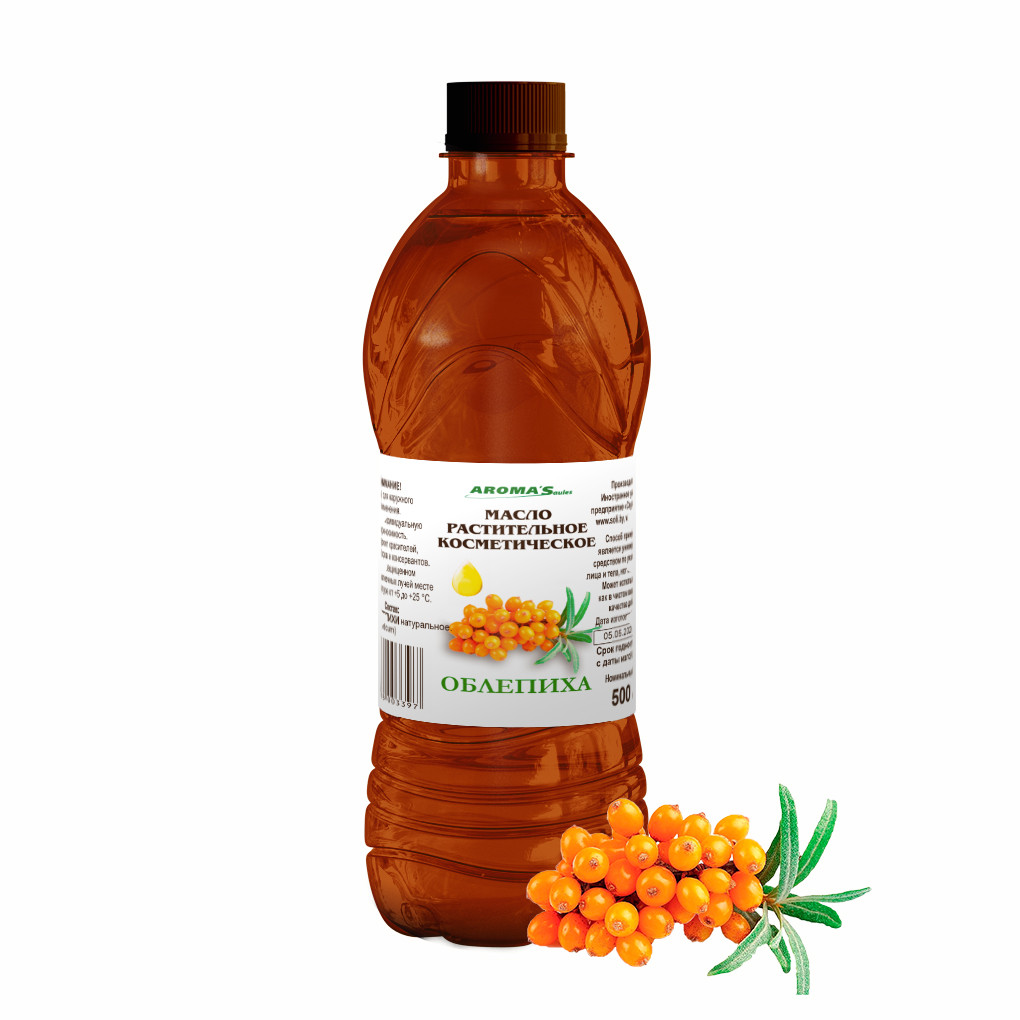 Растительное масло Облепиха, 500 мл: продажа, цена в Минске ...