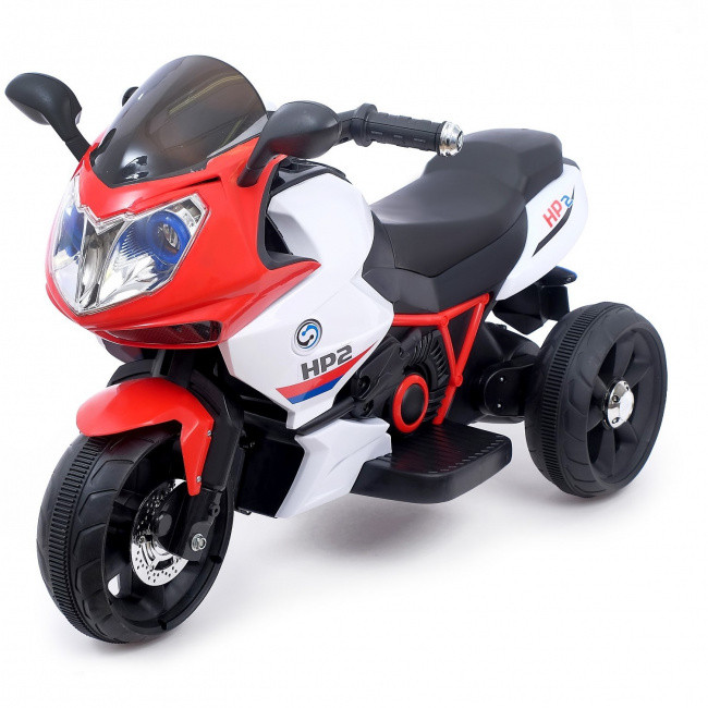 Детский электромобиль мотоцикл Sima-Land Супербайк Красный - фото 1 - id-p158192018