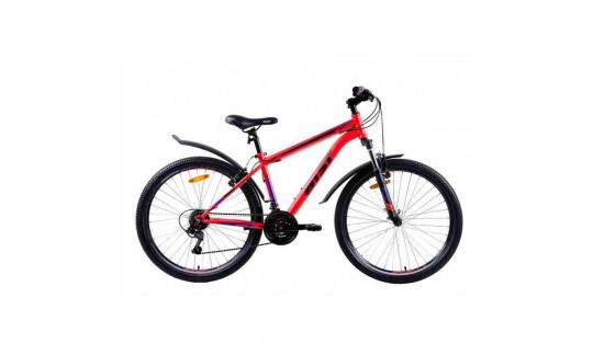 Велосипед мужской горный Aist Quеst сине-красный. - фото 1 - id-p158218582
