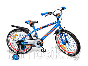 Детский велосипед Favorit Sport 20" (6-9 лет) синий