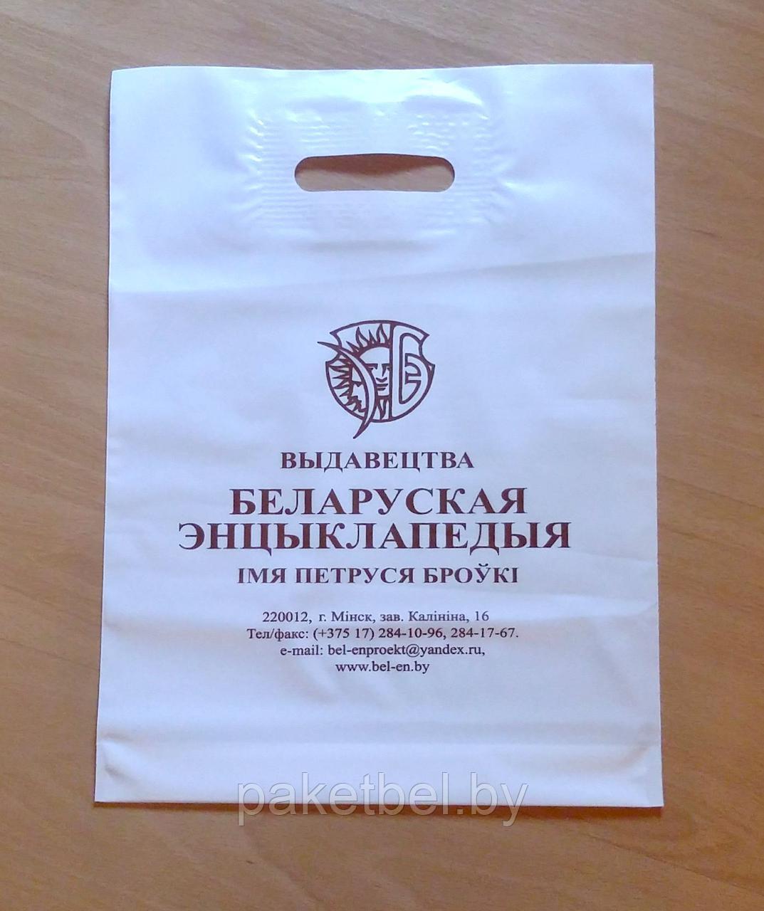 Пакет с логотипом ПВД 600х500+30 мм от 5000.шт. - фото 5 - id-p158219874