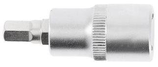 Головка торцевая 1/2" с вставкой-битой HEX H10 х 55мм, HOEGERT