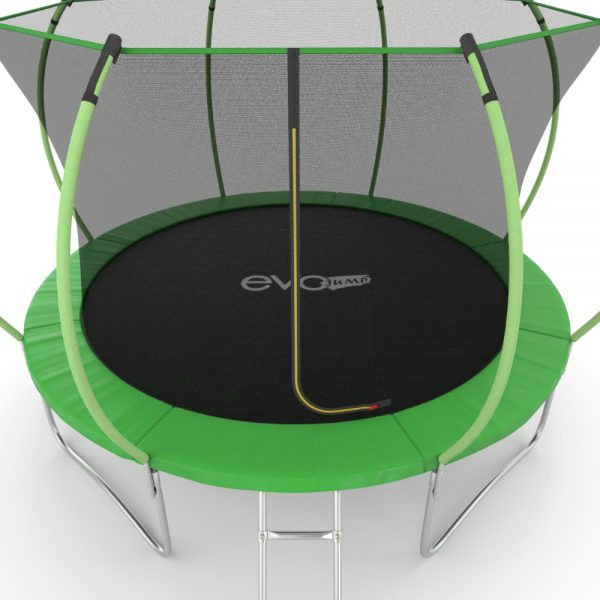 EVO JUMP Internal 12ft (Green) с внутренней сеткой и лестницей - фото 2 - id-p158223370