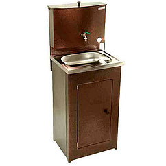 Умывальник дачный "Акватекс" с подогревом (медь,серебро,белый,аквамикс)