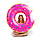 Надувной круг для плавания Пончик розовый, разные размеры!, фото 7