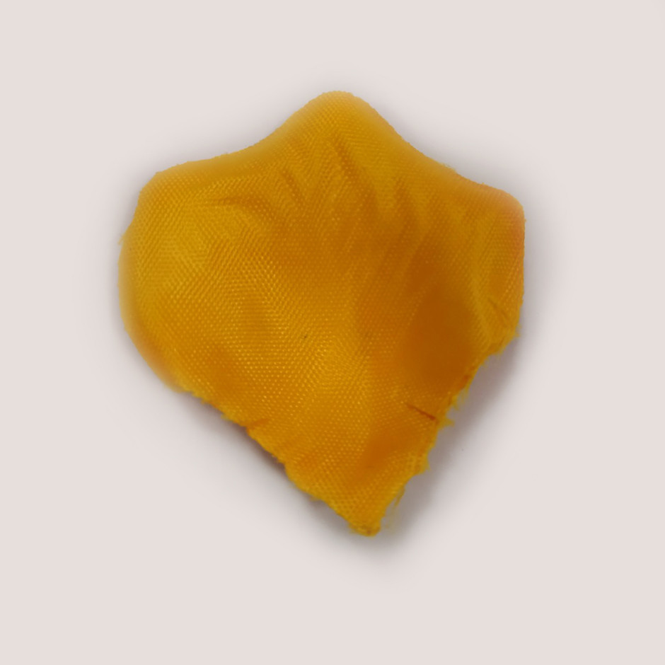Искусственные лепестки роз тёмно-жёлтый - фото 1 - id-p158231059