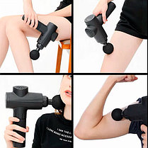 Перкуссионный массажер FASCIAL GUN SK-168 (массажный ударный пистолет), фото 2