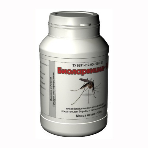 Уничтожитель личинок комаров "Биоларвицид-100" - фото 1 - id-p158234033