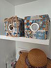Декоративная корзинка Майолика Синий, фото 2