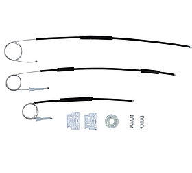 Ремкомплект стеклоподъёмника Citroёn C5  (кабель,ролик,держатели стекла)