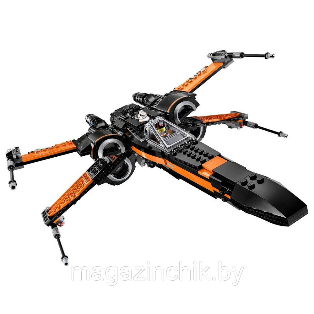Конструктор Звездные войны Истребитель По, S7102, аналог Лего Star Wars 72102 - фото 4 - id-p158259029