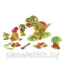 Набор для лепки Play-Doh "Динозавр", 4 баначки пластилина арт 8686 аналог - фото 2 - id-p158272762