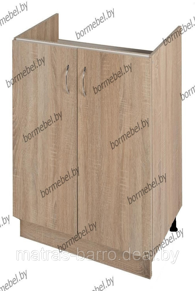 Кухонный шкаф-тумба под мойку 50 см (2 двери). Выбор цвета ЛДСП - фото 2 - id-p158278044