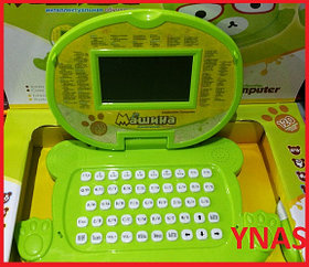 Детский компьютер ноутбук обучающий планшет 120 программ 20316, детские развивающие компьютеры интерактивный